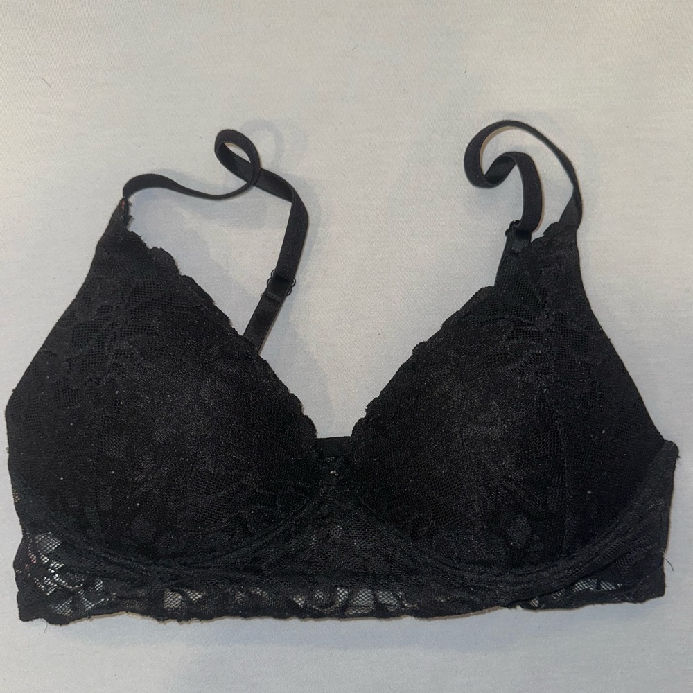 Black Lace Victoria’s Secret PINK Bralette